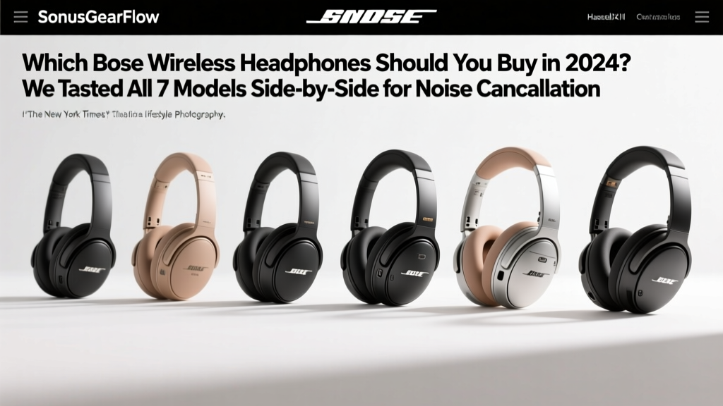 Which Bose wireless headphones should you buy in 2024? We tested all 7 models side-by-side for noise cancellation, battery life, call quality, and real-world comfort — and uncovered 3 critical trade-offs most buyers miss.