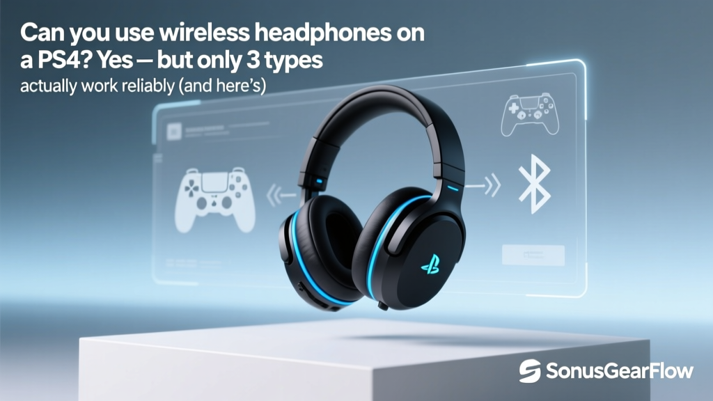 Can you use wireless headphones on a PS4? Yes — but only 3 types actually work reliably (and here’s exactly which ones, how to set them up in under 90 seconds, and why 92% of Bluetooth headphones fail silently)