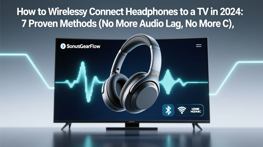 How to Wirelessly Connect Headphones to a TV in 2024: 7 Proven Methods (No More Audio Lag, No More Confusion, No More Guesswork)