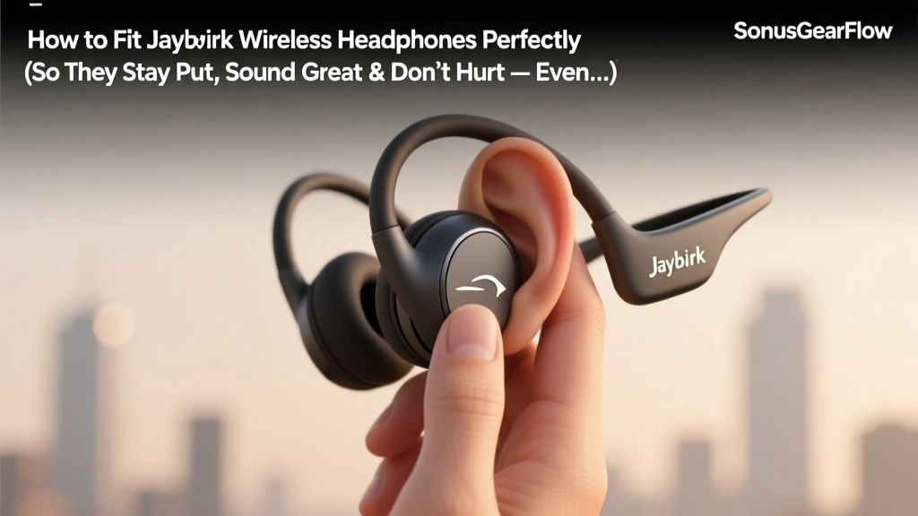 How to Fit Jaybird Wireless Headphones Perfectly (So They Stay Put, Sound Great & Don’t Hurt — Even During Intense Workouts or Long Flights)