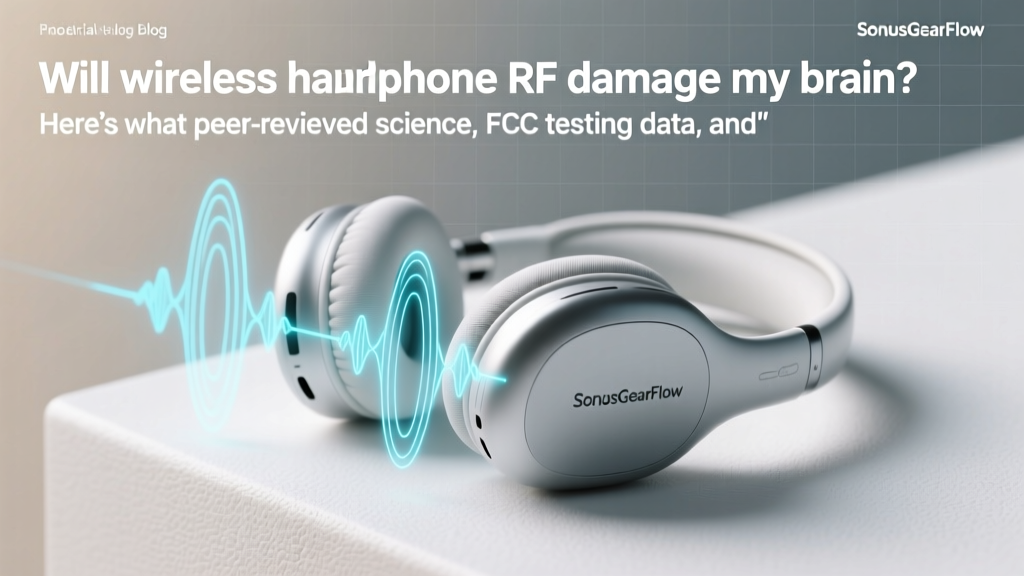 Will wireless headphone RF damage my brain? Here’s what peer-reviewed science, FCC testing data, and audiophile engineers say — plus 5 evidence-backed habits to use them safely without fear or misinformation.