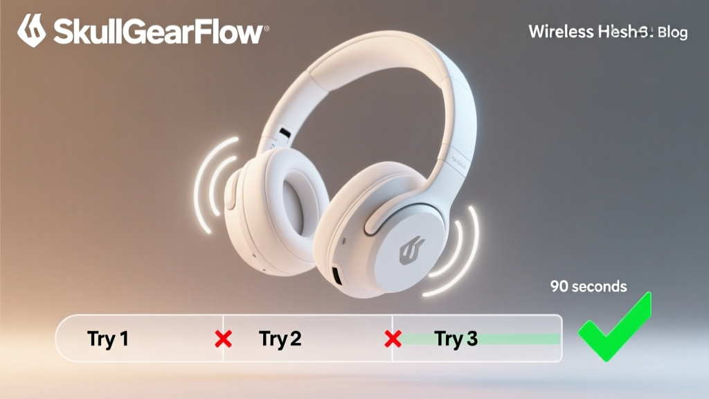 How to Pair Skullcandy Wireless Hesh 3 Headphones in Under 90 Seconds (Even If You’ve Tried 3 Times & Failed — Here’s the Exact Button Sequence Your Manual Missed)