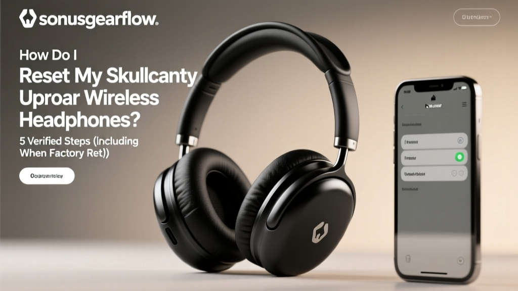 How Do I Reset My Skullcandy Uproar Wireless Headphones? 5 Verified Steps (Including When Factory Reset Fails & What to Try Next)