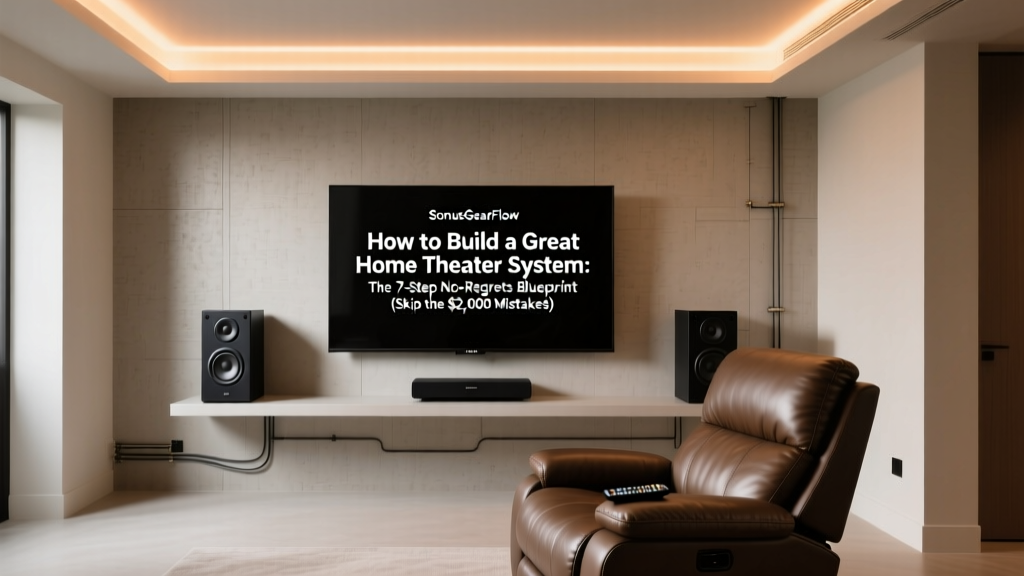 How to Build a Great Home Theater System: The 7-Step No-Regrets Blueprint (Skip the $2,000 Mistakes Most Beginners Make)