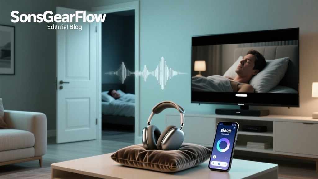 Will wireless TV headphones block out snoring? The truth no brand advertises: most won’t silence it—but here’s exactly which models *do* (and why passive seal + ANC timing matters more than Bluetooth specs)