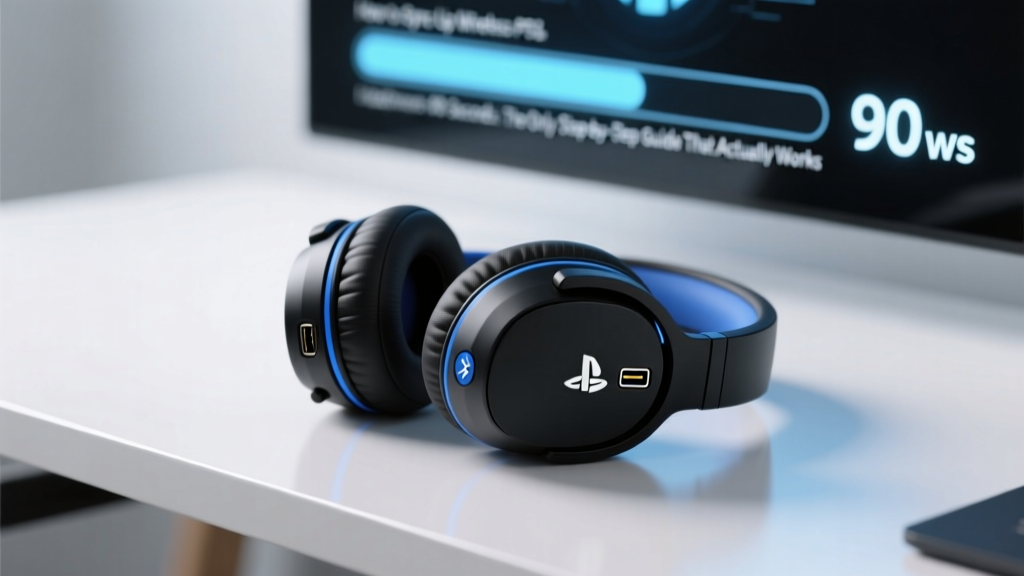 How to Sync Up Wireless PS4 Headphones in Under 90 Seconds: The Only Step-by-Step Guide That Actually Works (No More Blinking Lights or 'Device Not Found' Errors)