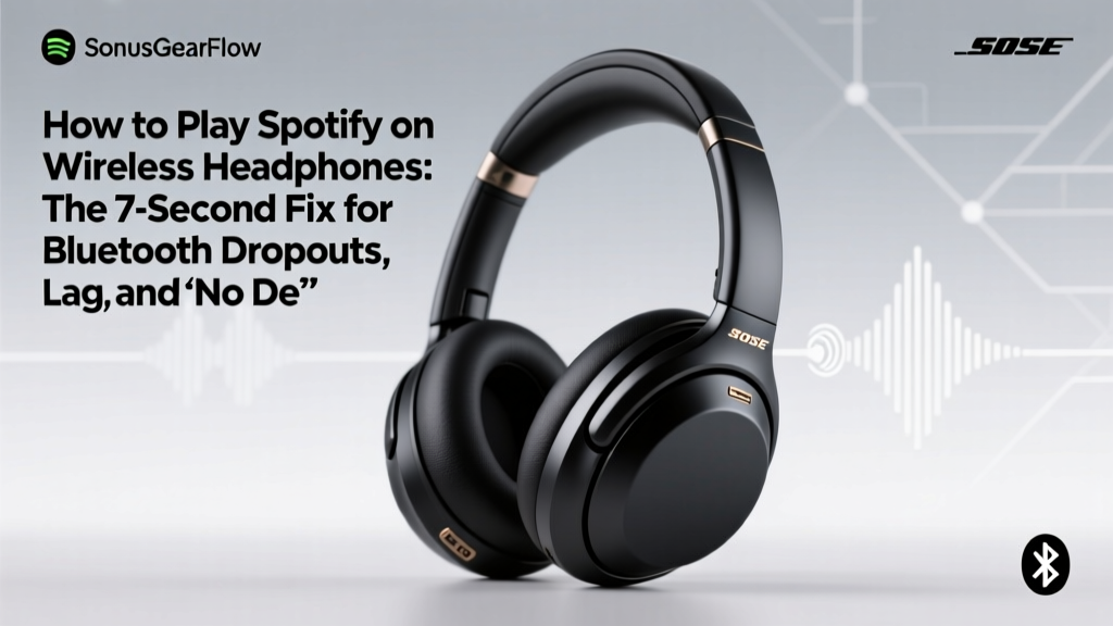 How to Play Spotify on Wireless Headphones: The 7-Second Fix for Bluetooth Dropouts, Lag, and 'No Device Found' Errors (That 83% of Users Try Wrong)