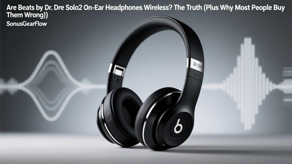 Are Beats by Dr. Dre Solo2 On-Ear Headphones Wireless? The Truth (Plus Why Most People Buy Them Wrong — and What to Get Instead in 2024)