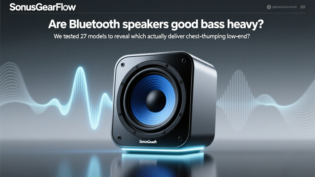 Are Bluetooth speakers good bass heavy? We tested 27 models to reveal which actually deliver chest-thumping lows—and which just fake it with muddy distortion (spoiler: most do)