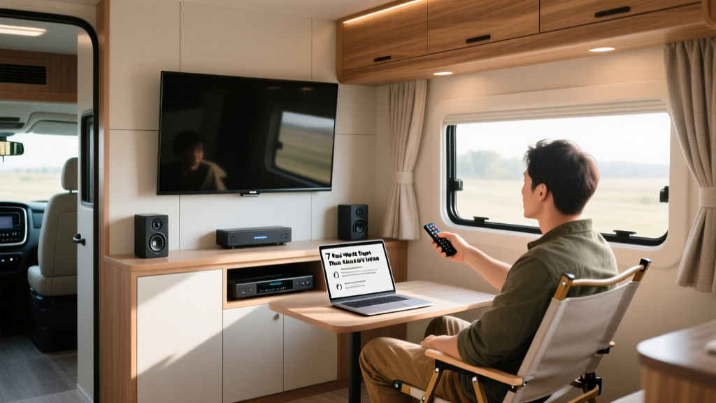 How to Use the Home Theater System in a Motorhome: 7 Real-World Steps That Actually Work (No Wiring Guesswork, No Power Surges, No Sound Bleed)
