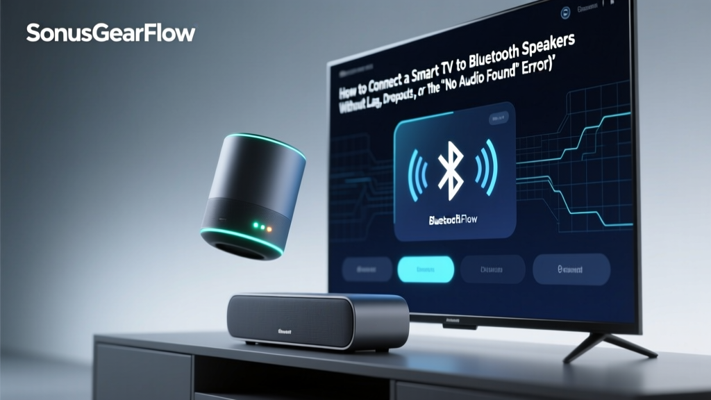 How to Connect a Smart TV to Bluetooth Speakers (Without Lag, Dropouts, or the 'No Audio Found' Error)—7 Real-World Tested Steps That Actually Work in 2024