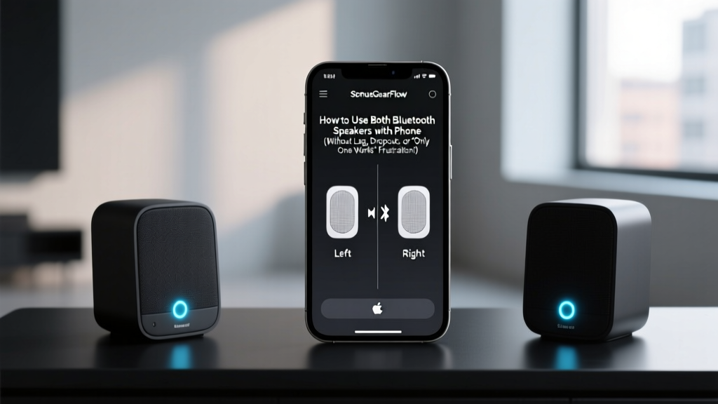 How to Use Both Bluetooth Speakers with Phone (Without Lag, Dropouts, or 'Only One Works' Frustration) — The Real-World Guide That Actually Works in 2024