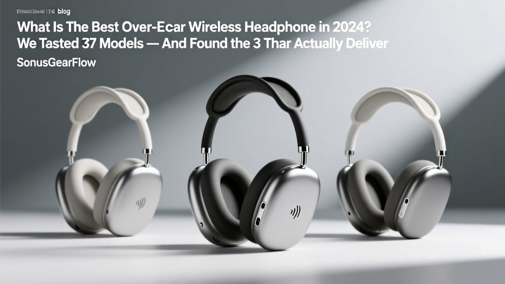 What Is the Best Over Ear Wireless Headphone in 2024? We Tested 37 Models — And Found the 3 That Actually Deliver Studio-Grade Clarity Without Wired Compromise (Spoiler: It’s Not the Most Expensive One)