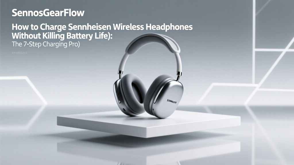 How to Charge Sennheiser Wireless Headphones (Without Killing Battery Life): The 7-Step Charging Protocol Engineers & Audiophiles Swear By — Because Overcharging, Wrong Cables, and 'Full Drain' Myths Are Wrecking Your $300+ Investment