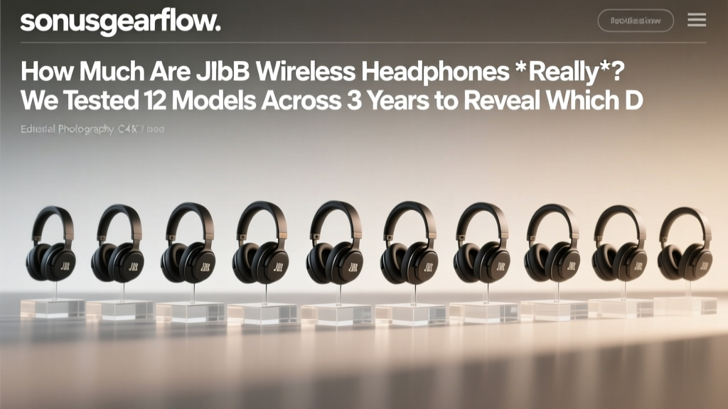 How Much Are JLab Wireless Headphones *Really*? We Tested 12 Models Across 3 Years to Reveal Which Deliver Studio-Grade Sound Under $50—and Which Ones Waste Your Money on Gimmicks