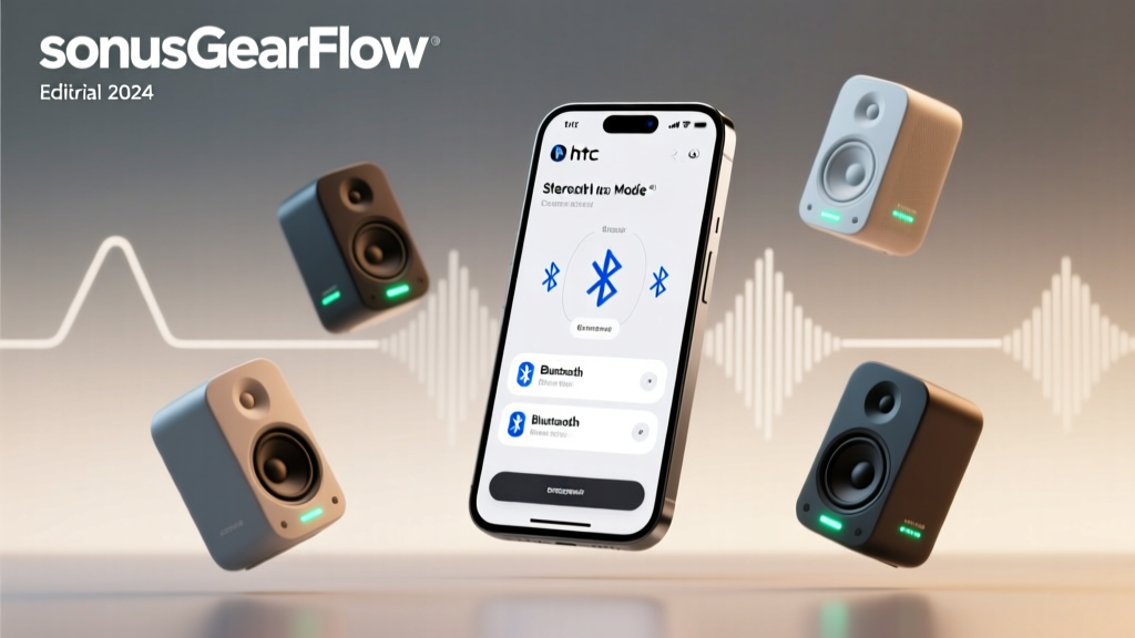 How to Connect Multiple Bluetooth Speakers to HTC Phones (2024 Guide): Why Most Users Fail at Stereo Pairing — and the 3-Step Fix That Actually Works with U12+, U11, and Desire Series