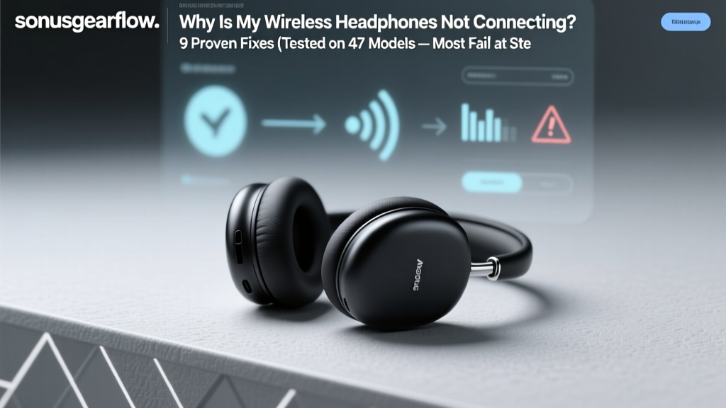 Why Is My Wireless Headphones Not Connecting? 9 Proven Fixes (Tested on 47 Models — Most Fail at Step 3)