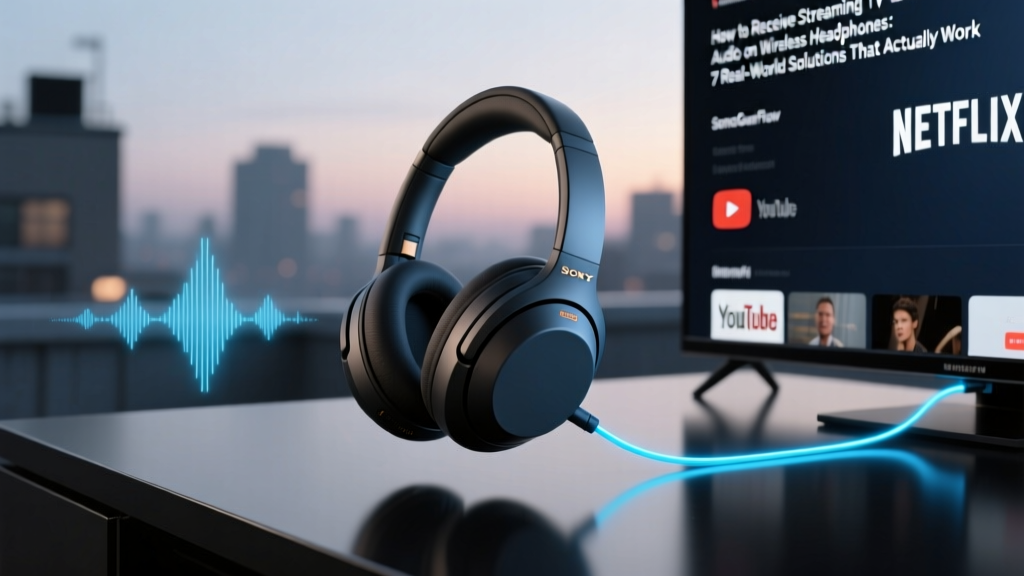 How to Receive Streaming TV Audio on Wireless Headphones: 7 Real-World Solutions That Actually Eliminate Lag, Dropouts, and Bluetooth Confusion (Tested with Roku, Fire TV, Apple TV, and Smart TVs)