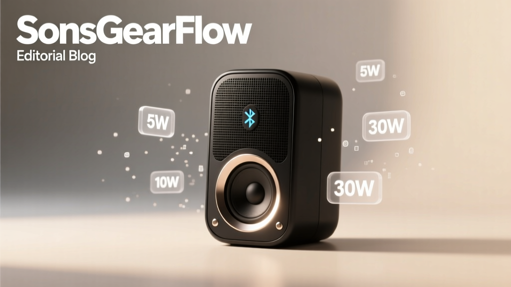 How Many Watts Are Decent Bluetooth Speakers *Actually* Using? (Spoiler: It’s Not What You Think — And Wattage Alone Won’t Save Your Sound)