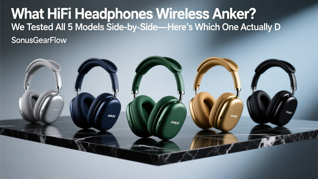 What HiFi Headphones Wireless Anker? We Tested All 5 Models Side-by-Side—Here’s Which One Actually Delivers Studio-Grade Clarity Without Wires (and Why the Soundcore Space Q45 Isn’t Worth the Hype)