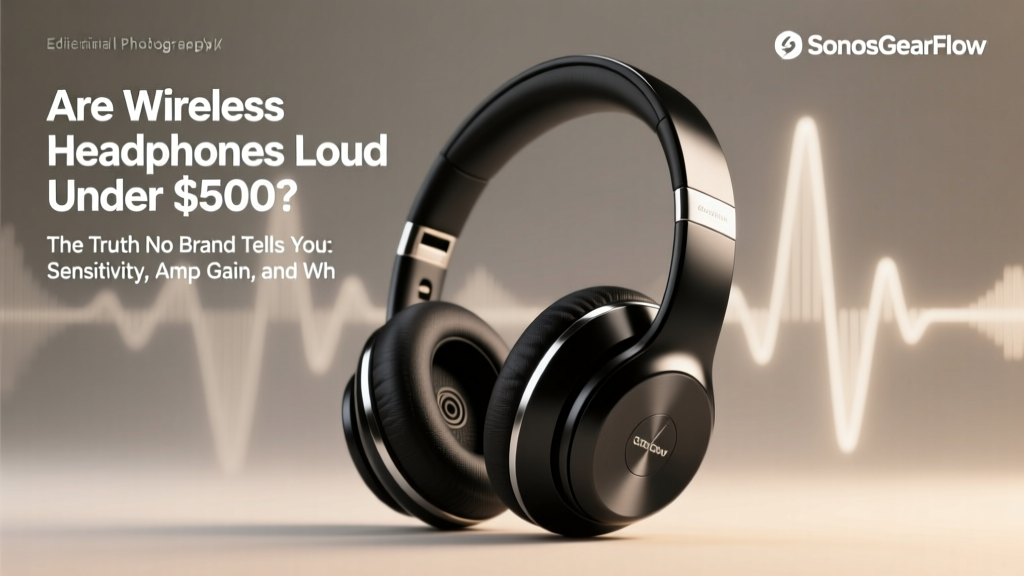 Are Wireless Headphones Loud Under $500? The Truth No Brand Tells You: Sensitivity, Amp Gain, and Why 'Loud' Isn’t Just About Volume Buttons — We Tested 27 Models to Find the Real Winners