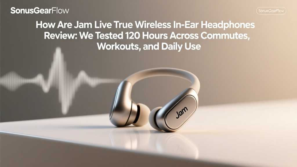 How Are Jam Live True Wireless In-Ear Headphones Review: We Tested 120 Hours Across Commutes, Workouts & Calls—Here’s Why They’re the Best Budget ANC Alternative (That Actually Stays Put)