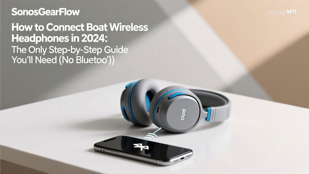 How to Connect Boat Wireless Headphones in 2024: The Only Step-by-Step Guide You’ll Need (No Bluetooth Failures, No Lag, No Guesswork)