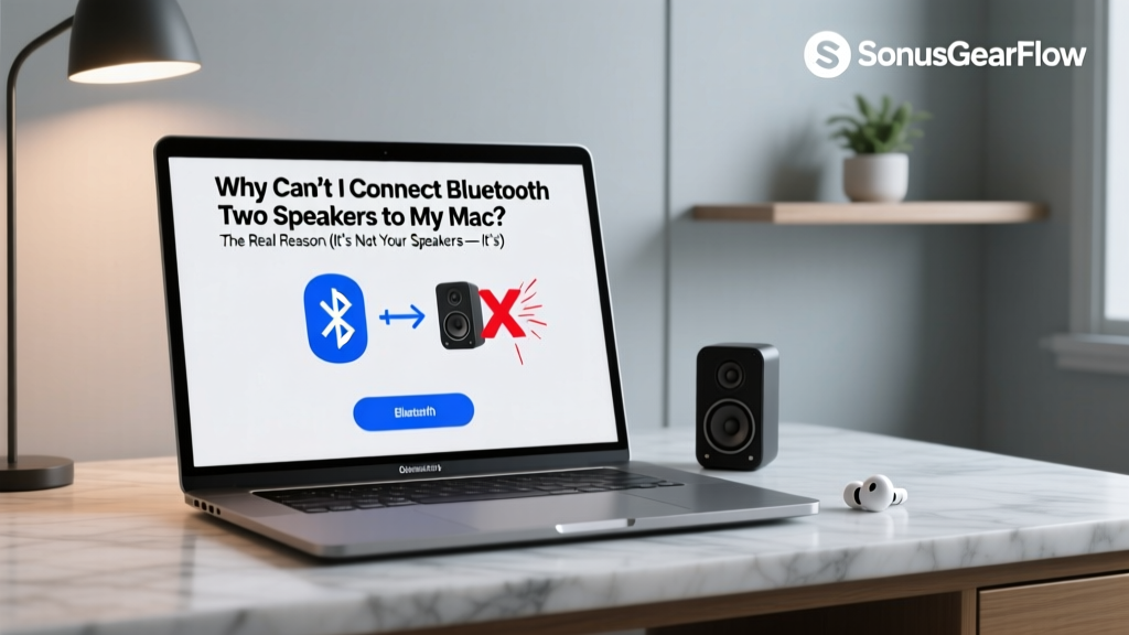 Why Can’t I Connect Bluetooth Two Speakers to My Mac? The Real Reason (It’s Not Your Speakers — It’s macOS’s Built-In Audio Architecture, and Here’s How to Bypass It Without Buying New Gear)