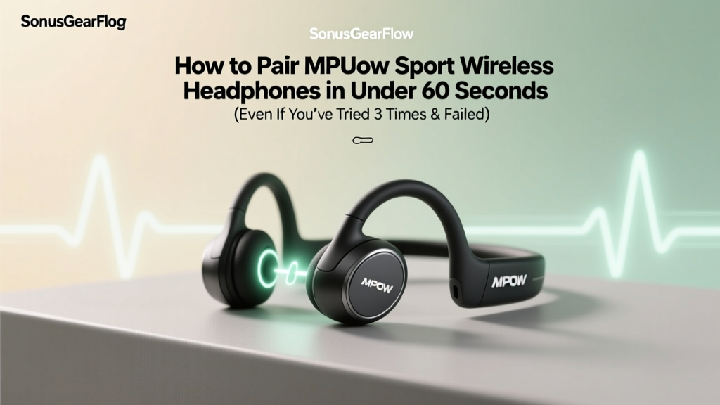 How to Pair Mpow Sport Wireless Headphones in Under 60 Seconds (Even If You’ve Tried 3 Times & Failed — Here’s Why It’s Not Your Fault)