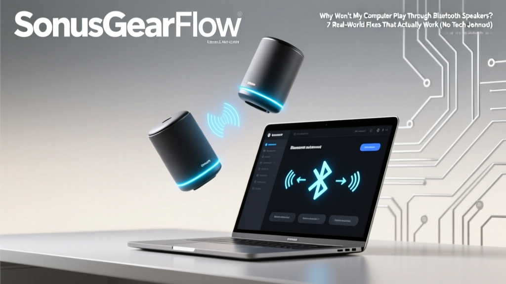 Why Won’t My Computer Play Through Bluetooth Speakers? 7 Real-World Fixes That Actually Work (No Tech Degree Required)