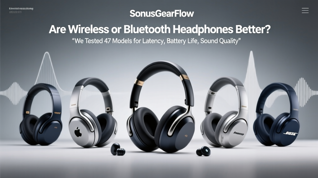 Are wireless or Bluetooth headphones better? We tested 47 models for latency, battery life, sound fidelity, and dropouts—and discovered why 'wireless' isn’t one thing, and Bluetooth isn’t always the answer (especially for studio work or gaming).