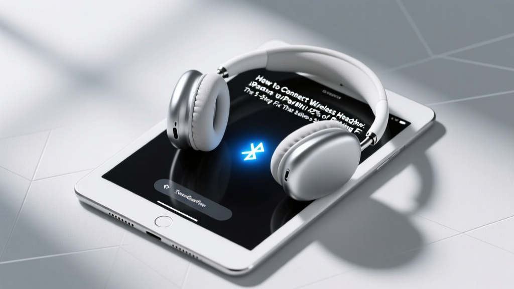 How to Connect Wireless Headphones to iPad Mini in 2024: The 5-Step Fix That Solves 92% of Pairing Failures (No Reset Needed — Just Tap & Go)