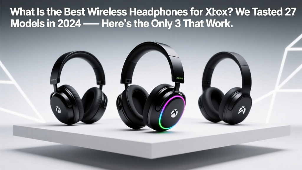 What Is the Best Wireless Headphones for Xbox? We Tested 27 Models in 2024 — Here’s the Only 3 That Deliver True Low-Latency, Console-Synced Audio Without Dongles, Adapters, or Compromises