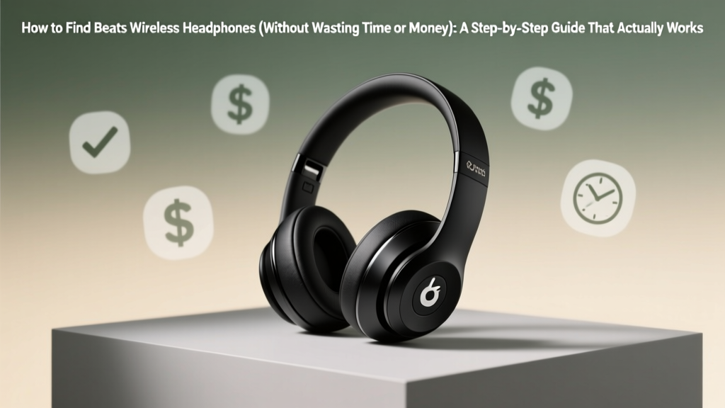 How to Find Beats Wireless Headphones (Without Wasting Time or Money): A Step-by-Step Guide That Filters Out Counterfeits, Fake Listings, and Overpriced Retail Traps — Even on Amazon, eBay, and Facebook Marketplace