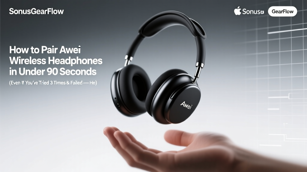 How to Pair Awei Wireless Headphones in Under 90 Seconds (Even If You’ve Tried 3 Times & Failed — Here’s Why It’s Not Your Fault)
