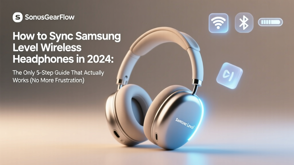 How to Sync Samsung Level Wireless Headphones in 2024: The Only 5-Step Guide That Actually Works (No More 'Device Not Found' Errors or Laggy Audio)