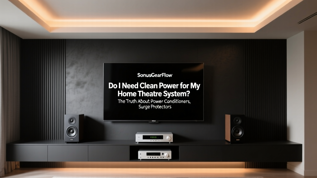 Do I Need Clean Power for My Home Theater System? The Truth About Power Conditioners, Surge Protectors, and Real-World Noise That’s Silently Ruining Your Dolby Atmos Experience (and When You Can Skip the $500 Box)