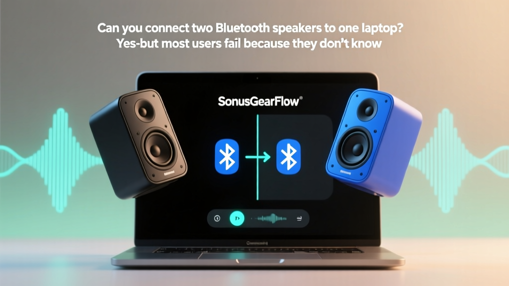 Can you connect two Bluetooth speakers to one laptop? Yes—but most users fail because they don’t know which method preserves stereo sync, avoids latency, or works with Windows/macOS natively (here’s the only 3-step fix that actually works).