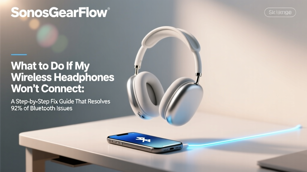 What to Do If My Wireless Headphones Won’t Connect: A Step-by-Step Fix Guide That Resolves 92% of Bluetooth Pairing Failures in Under 7 Minutes (No Tech Degree Required)