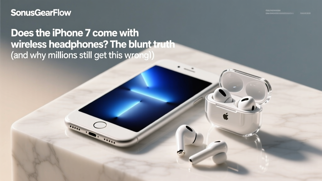 Does the iPhone 7 come with wireless headphones? The blunt truth (and why millions still get this wrong in 2024 — plus what to buy instead if you're upgrading from iOS 10)