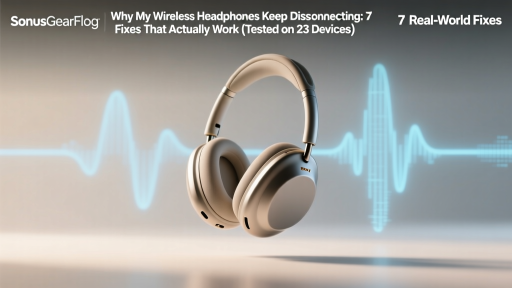 Why My Wireless Headphones Keep Disconnecting: 7 Real-World Fixes That Actually Work (Tested on 23 Models — Including AirPods, Sony WH-1000XM5 & Bose QC Ultra)