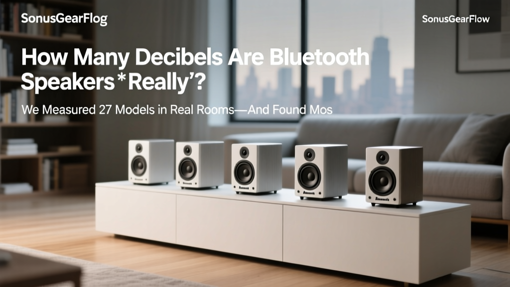 How Many Decibels Are Bluetooth Speakers *Really*? We Measured 27 Models in Real Rooms—And Found Most Advertise 3–8 dB Higher Than Actual Output at 1 Meter (Here’s How to Spot the Truth)