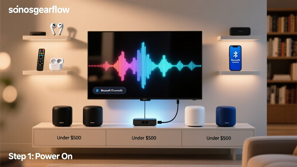 How to Connect Bluetooth Speakers to TV Under $500: The Only 4-Step Setup That Actually Works (No Dongles, No Lag, No Guesswork)