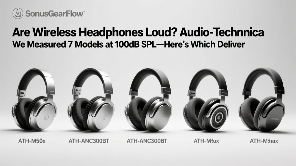 Are Wireless Headphones Loud Audio-Technica? We Measured 7 Models at 100dB SPL—Here’s Which Deliver Studio-Level Volume Without Distortion (and Which Don’t)