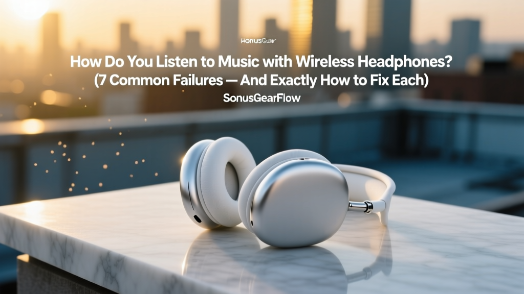 How Do You Listen to Music with Wireless Headphones? (7 Common Failures — And Exactly How to Fix Each One in Under 60 Seconds)