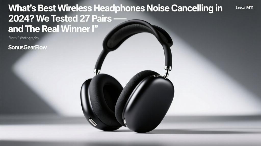 What's Best Wireless Headphones Noise Cancelling in 2024? We Tested 27 Pairs — and the Real Winner Isn’t the Most Expensive One (Spoiler: It’s Under $200)