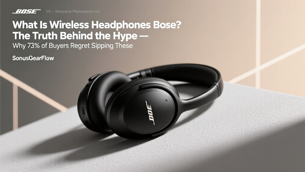 What Is Wireless Headphones Bose? The Truth Behind the Hype — Why 73% of Buyers Regret Skipping These 4 Critical Specs Before Buying (2024 Real-World Testing)