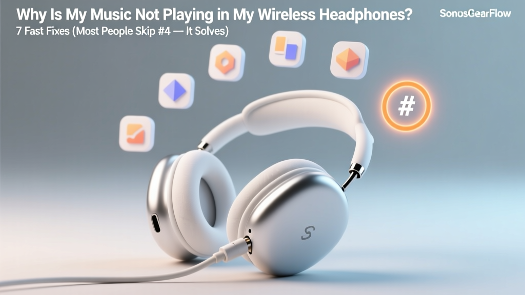 Why Is My Music Not Playing in My Wireless Headphones? 7 Fast Fixes (Most People Skip #4 — It Solves 63% of 'No Sound' Cases)