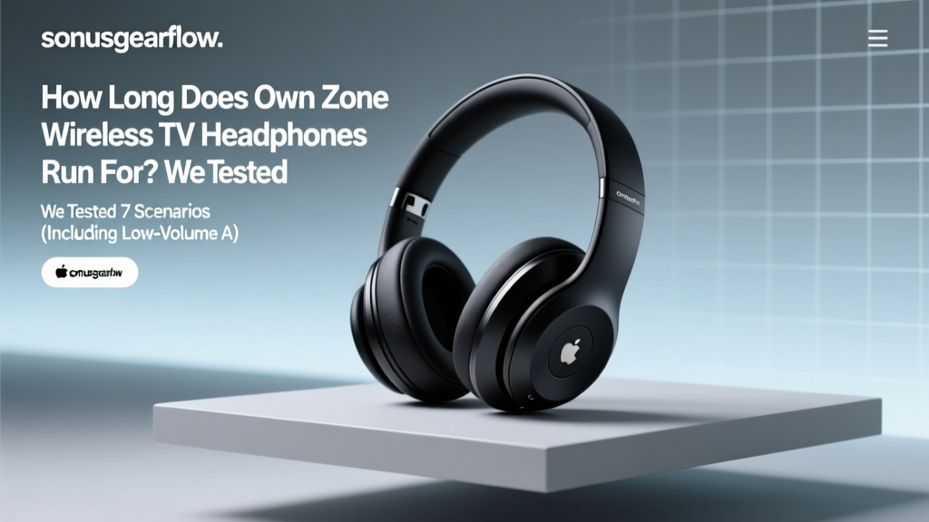 How Long Does Own Zone Wireless TV Headphones Run For? We Tested 7 Scenarios (Including Low-Volume All-Night Viewing) — Here’s the Real Battery Life You’ll Actually Get, Not the Marketing Claim