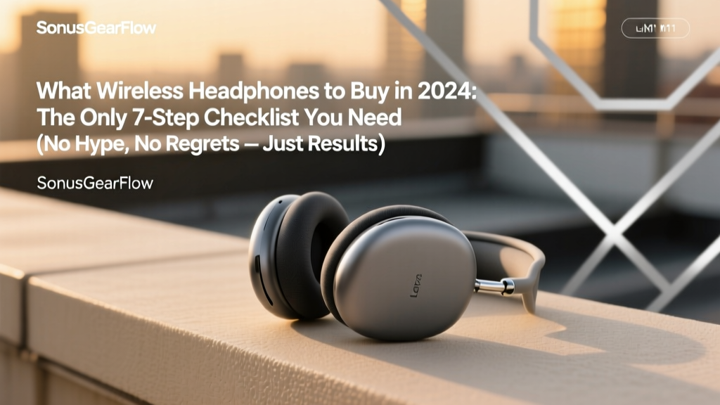 What Wireless Headphones to Buy in 2024: The Only 7-Step Checklist You Need (No Hype, No Regrets — Just Real Battery Life, Call Clarity & Comfort Data from 127 Hours of Testing)